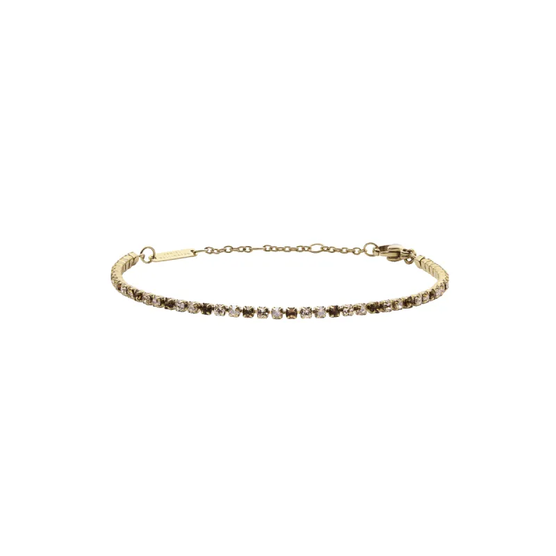 Classic Tennis Bracelet Honey Combo Gold sold by Daniel Wellington