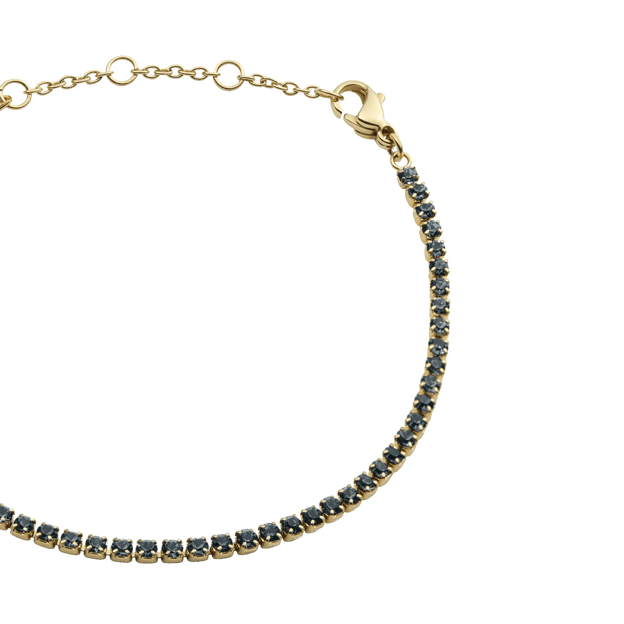 Classic Tennis Bracelet Nightfall Gold sold by Daniel Wellington product image thumbnail 3