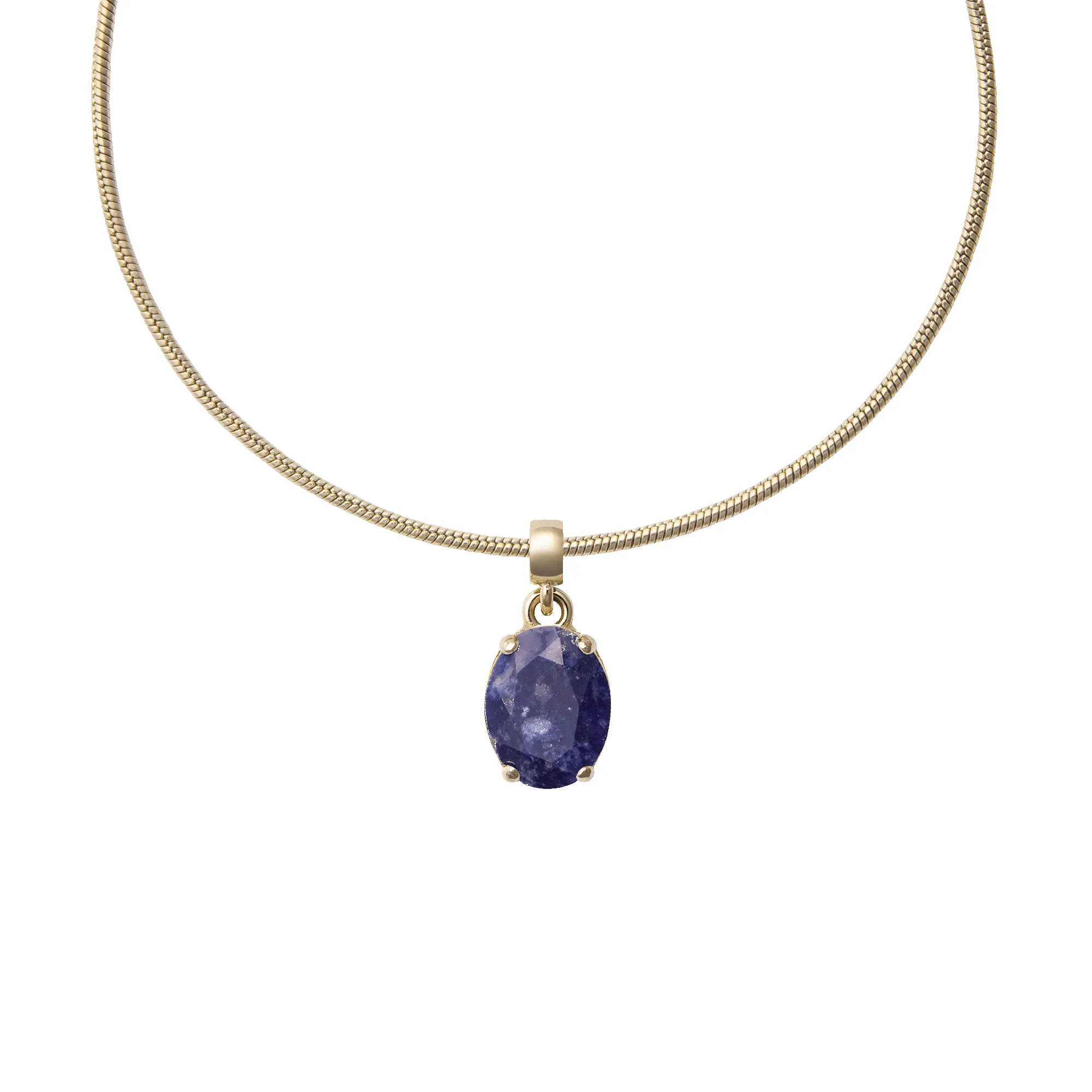 Blue Spot Oval Gold Charm sold by Daniel Wellington product image thumbnail 3