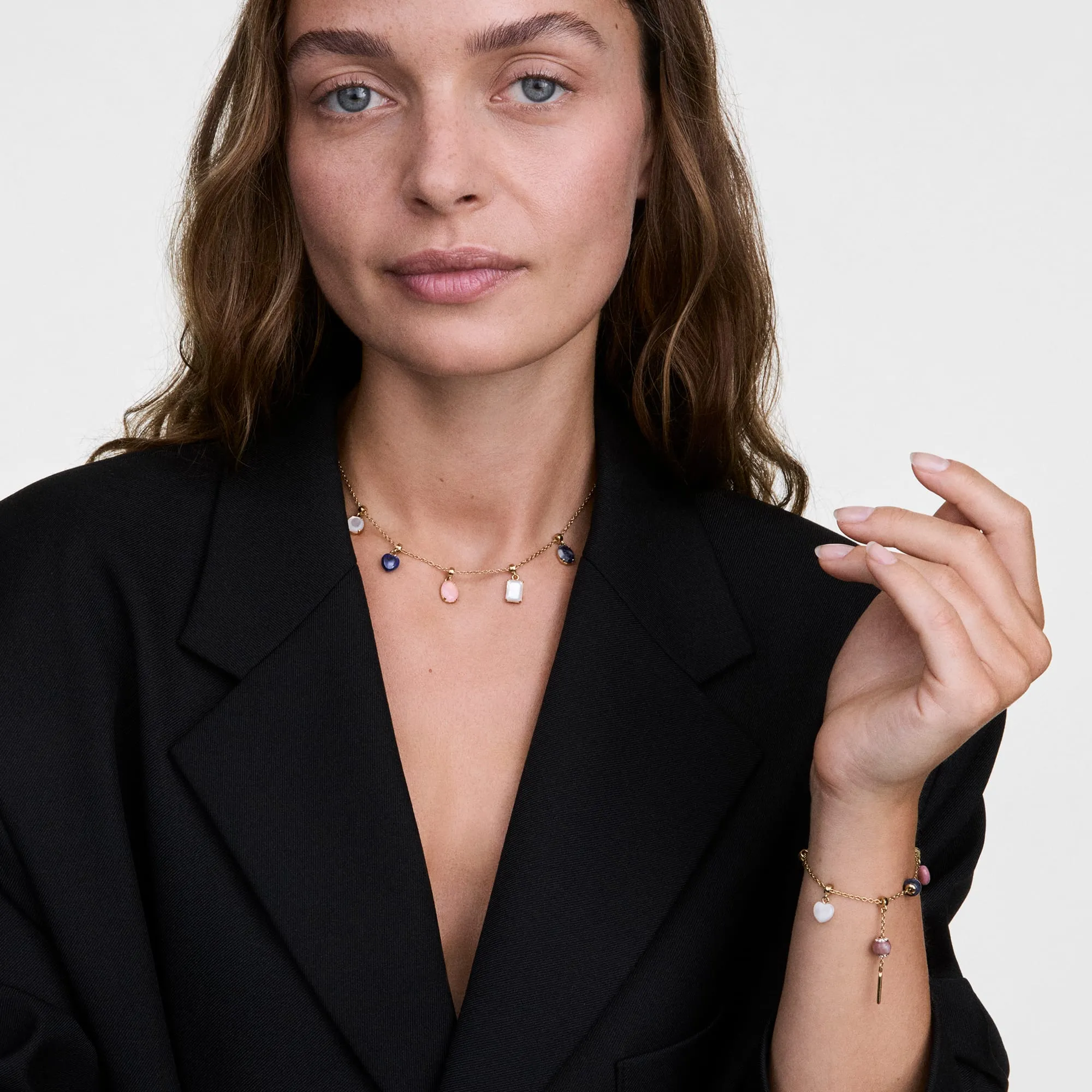 Blue Spot Oval Gold Charm sold by Daniel Wellington product image thumbnail 2