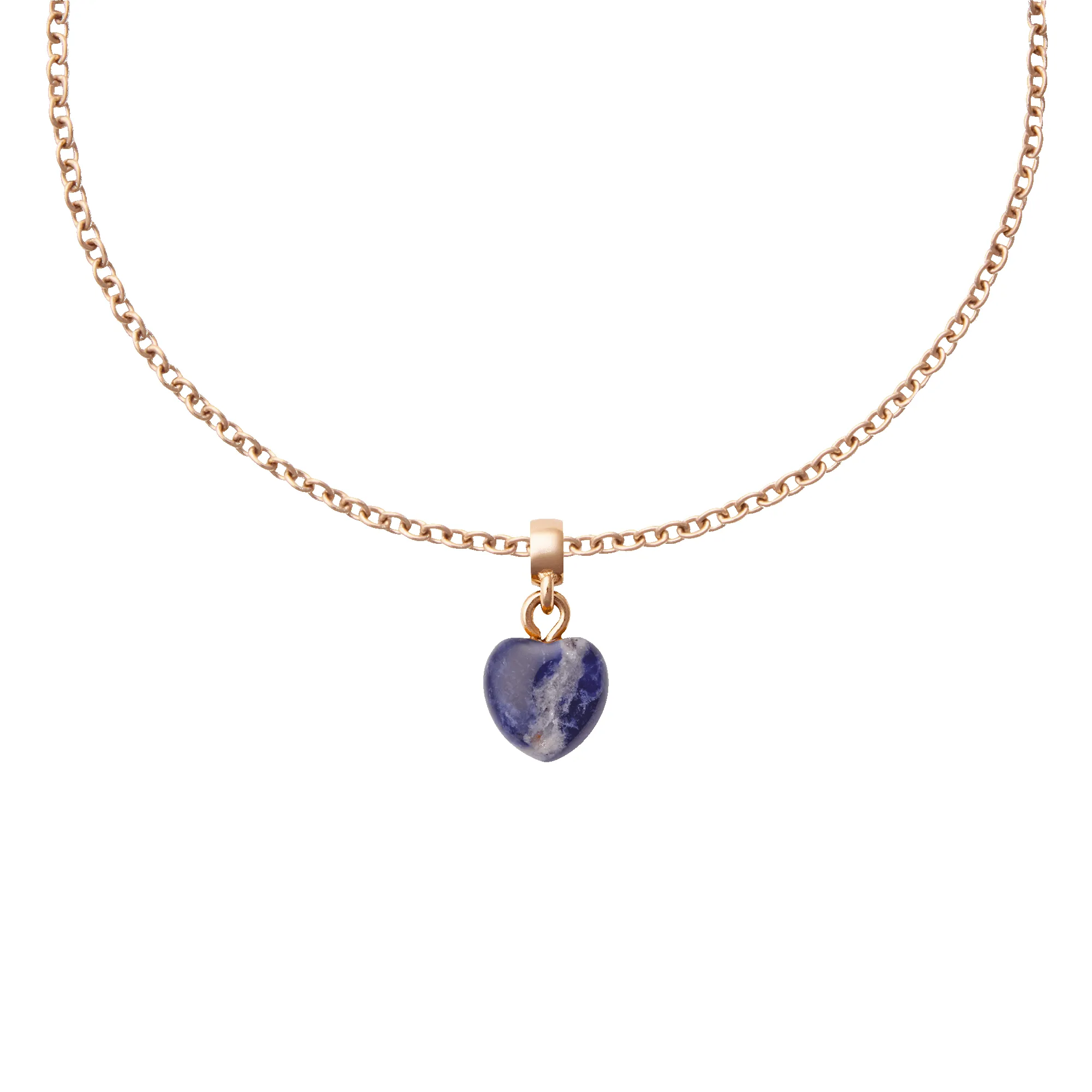 Blue Spot Heart Rose Gold Charm sold by Daniel Wellington product image thumbnail 3