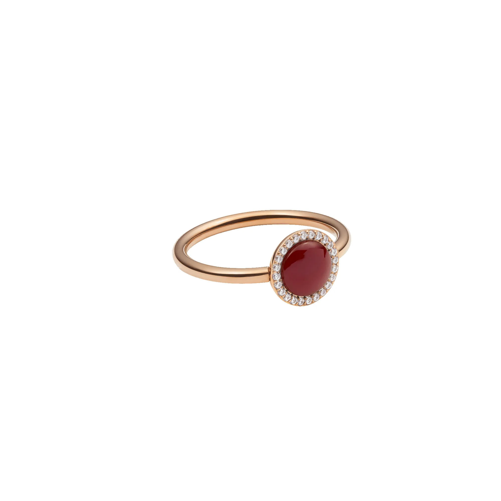 Audrey Ring Red Agathe Rose Gold sold by Daniel Wellington product image thumbnail 3