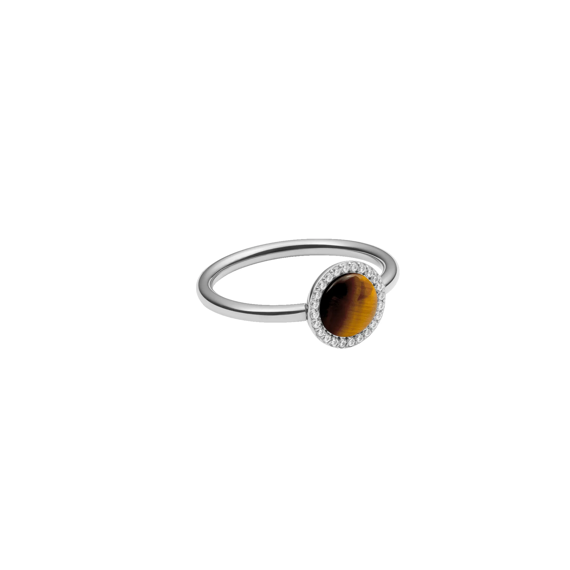 Audrey Ring Tiger Eye Silver sold by Daniel Wellington product image thumbnail 3