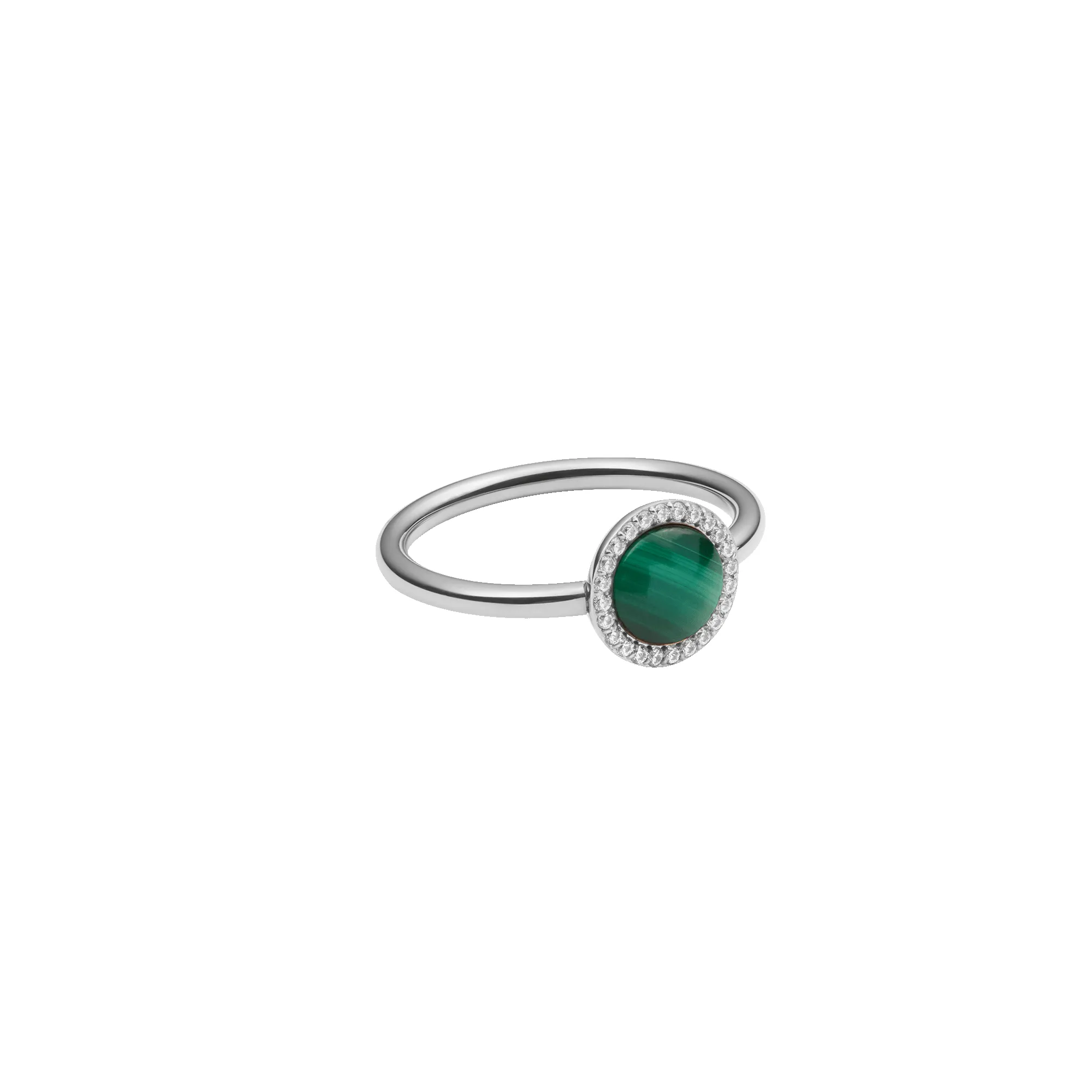 Audrey Ring Malachite Silver sold by Daniel Wellington product image thumbnail 3