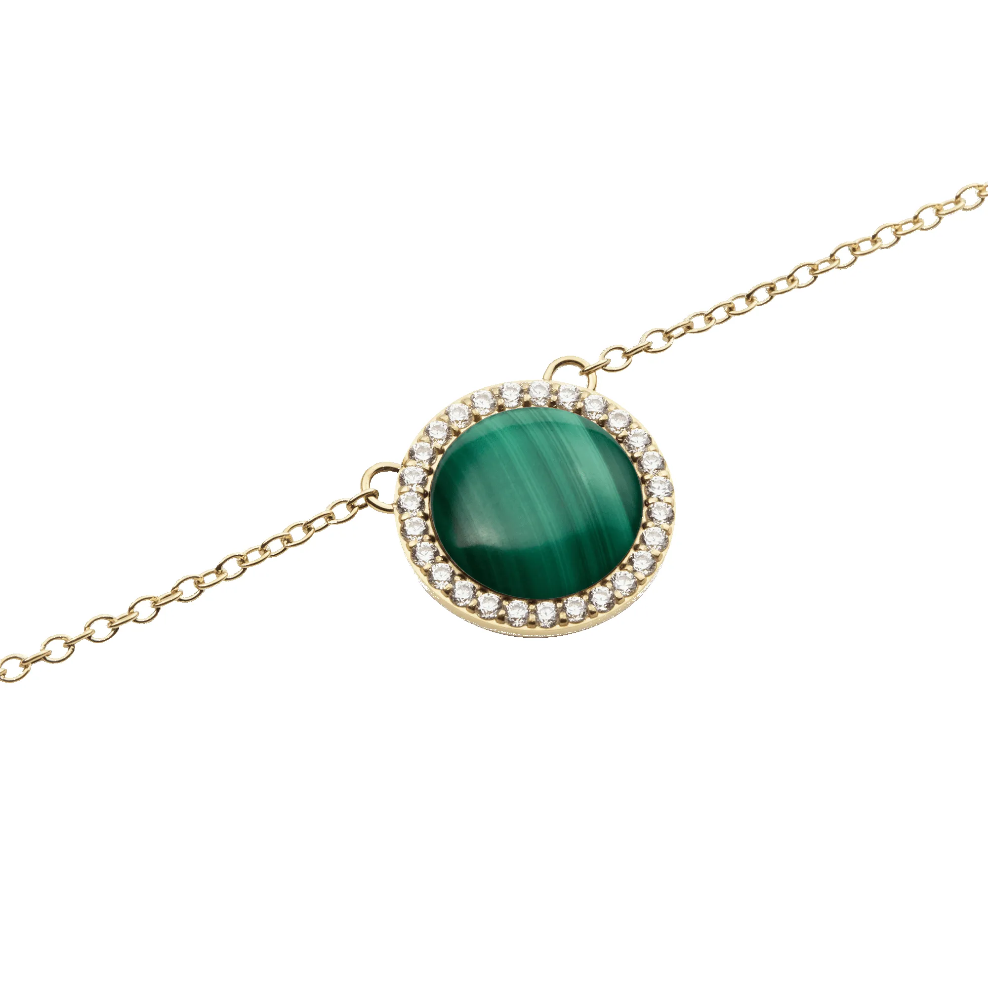 Audrey Necklace Malachite Gold sold by Daniel Wellington product image thumbnail 3