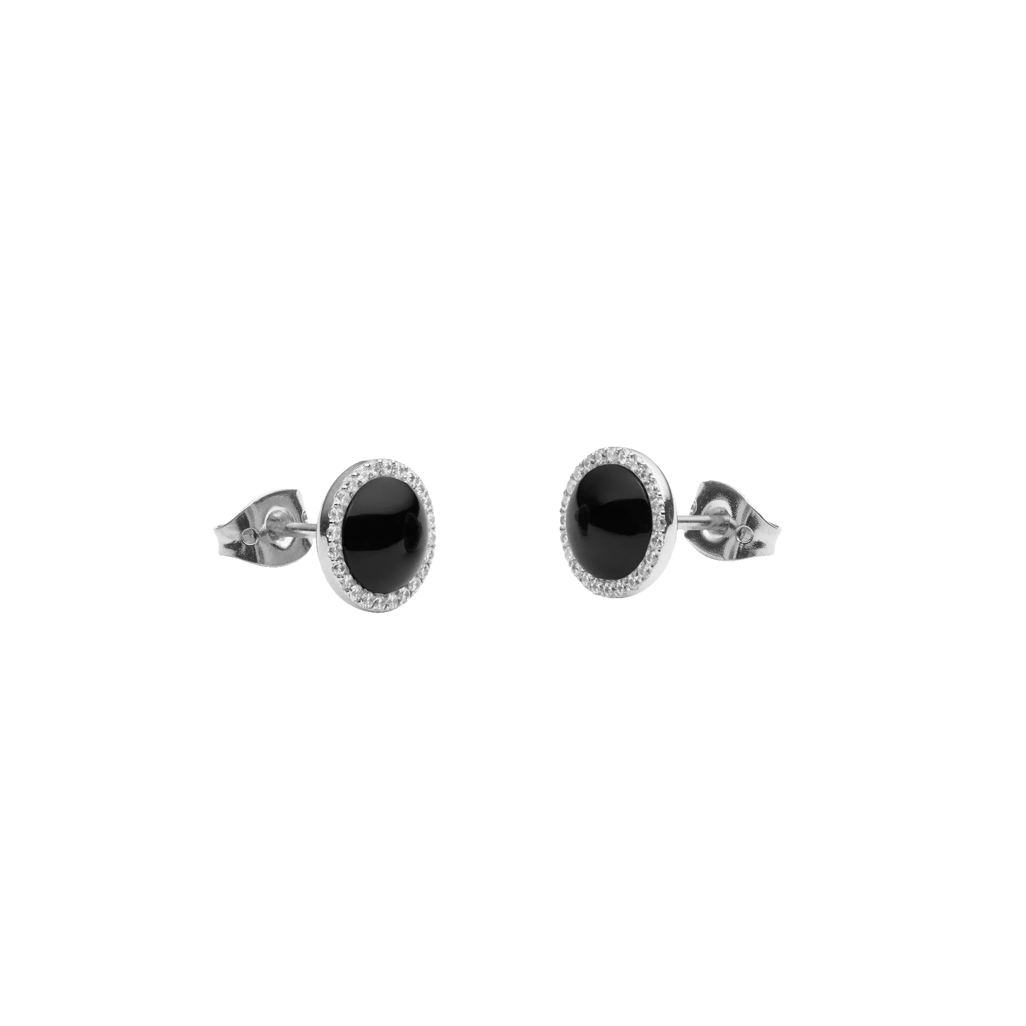 Audrey Earrings Black Agathe Silver sold by Daniel Wellington product image thumbnail 3