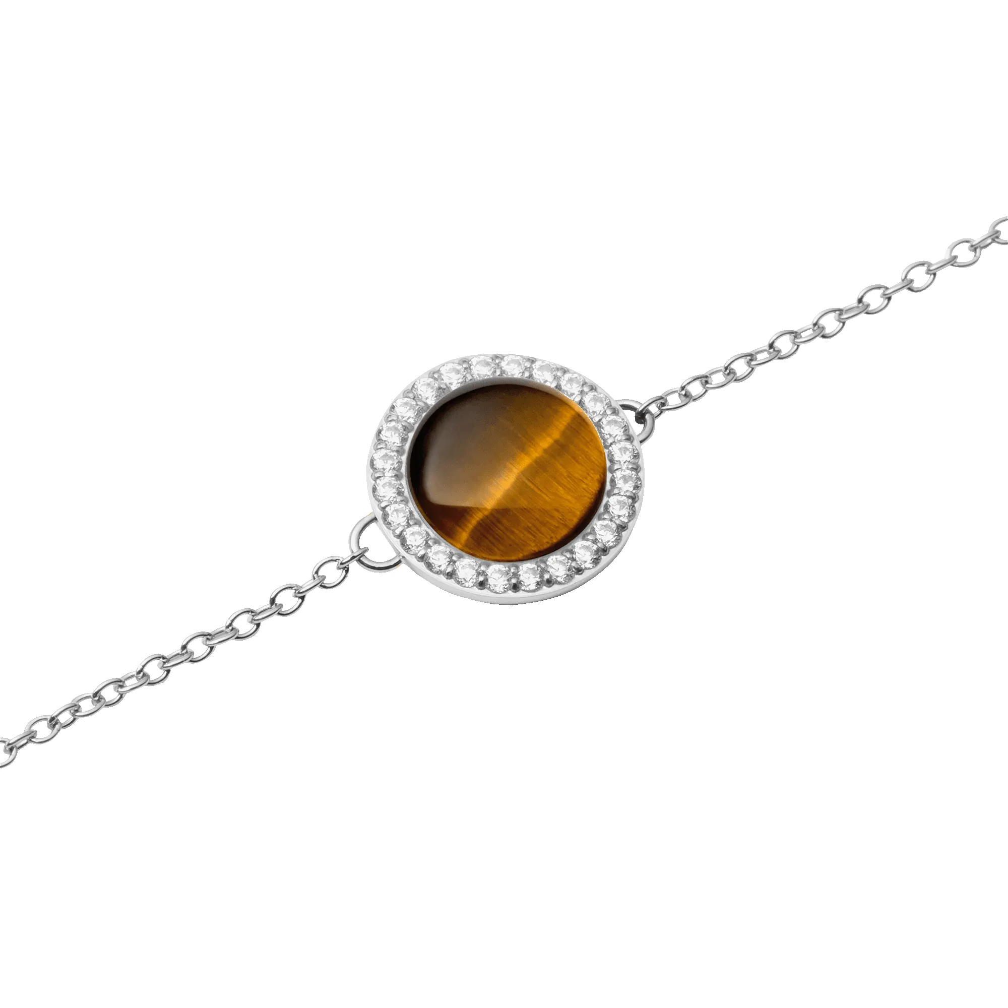 Audrey Bracelet Tiger Eye Silver sold by Daniel Wellington product image thumbnail 3