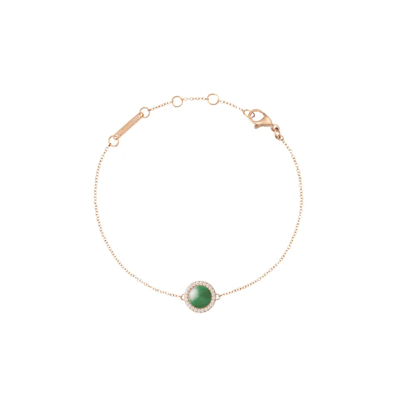 Audrey Bracelet Jade Rose Gold made by Daniel Wellington