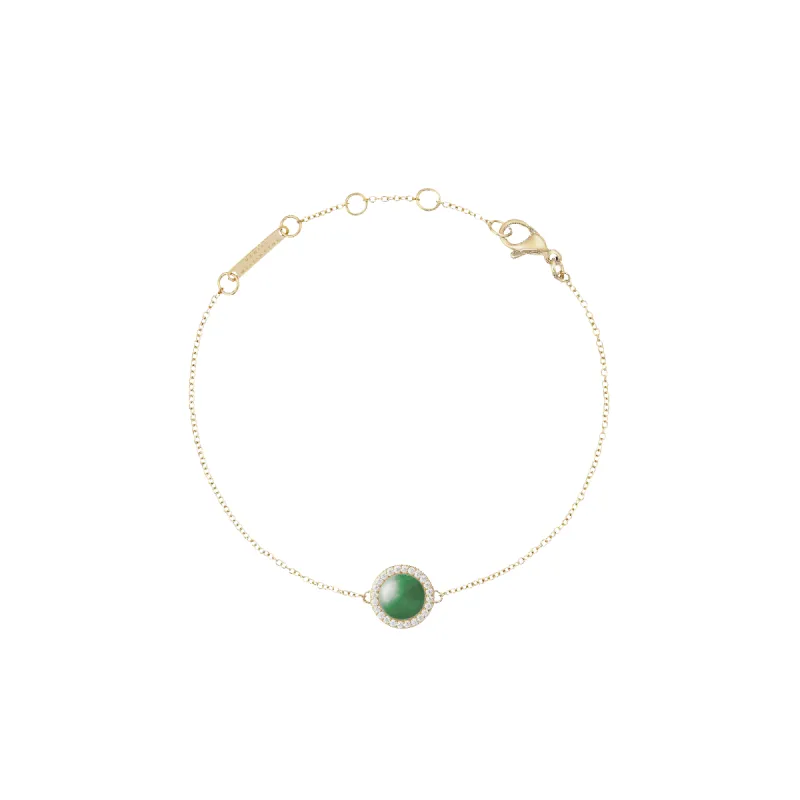 Audrey Bracelet Jade Gold sold by Daniel Wellington