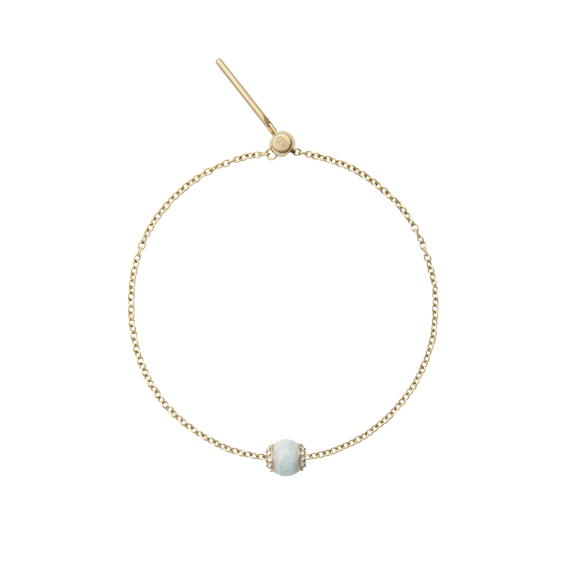 Amazonite Crystal Orb Gold Charm sold by Daniel Wellington product image thumbnail 4