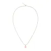 Rose Quartz Oval Gold Charm sold by Daniel Wellington