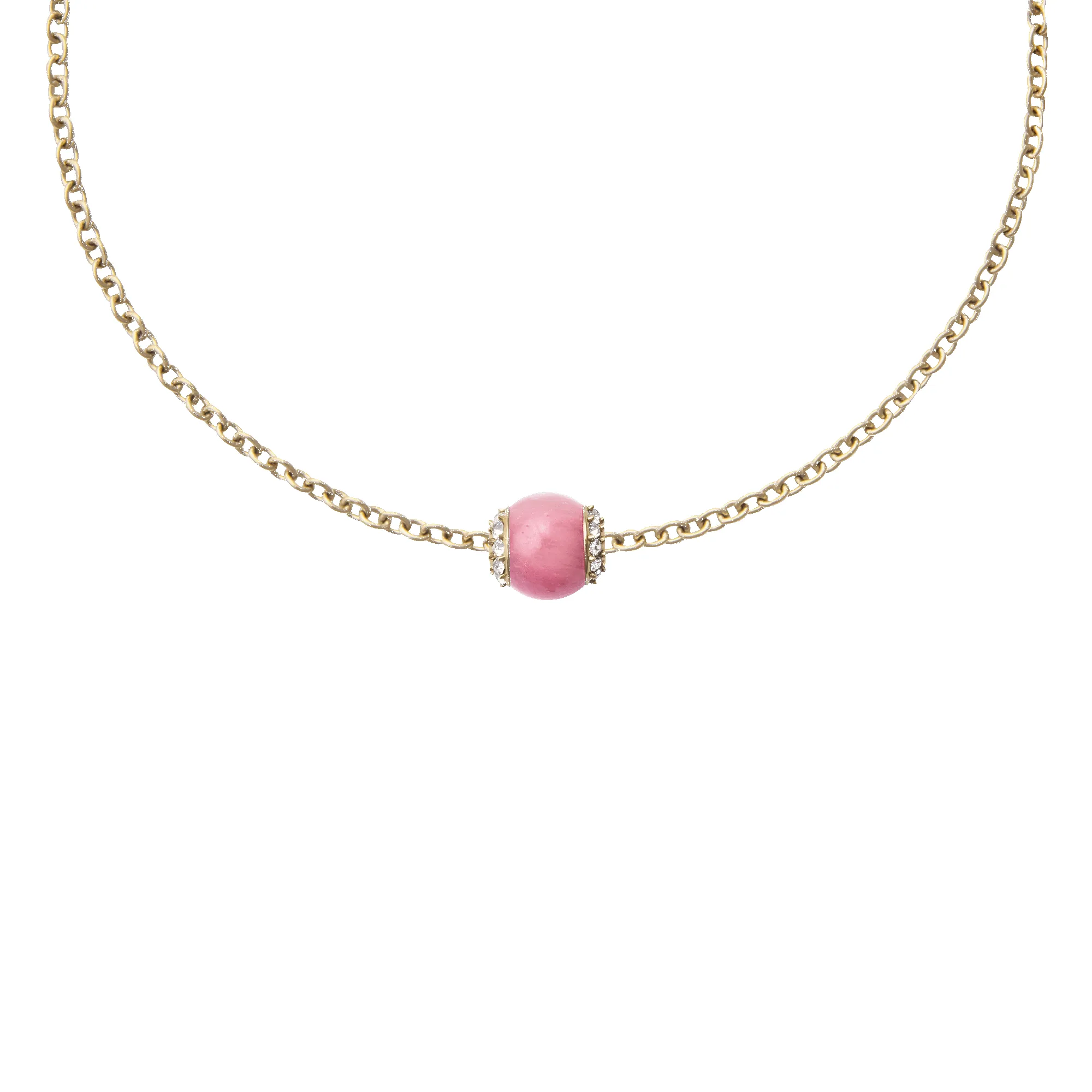 Rhodonite Crystal Orb Gold Charm sold by Daniel Wellington product image thumbnail 3