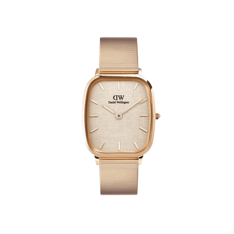 Marlon Wire Linen Rose Gold sold by Daniel Wellington