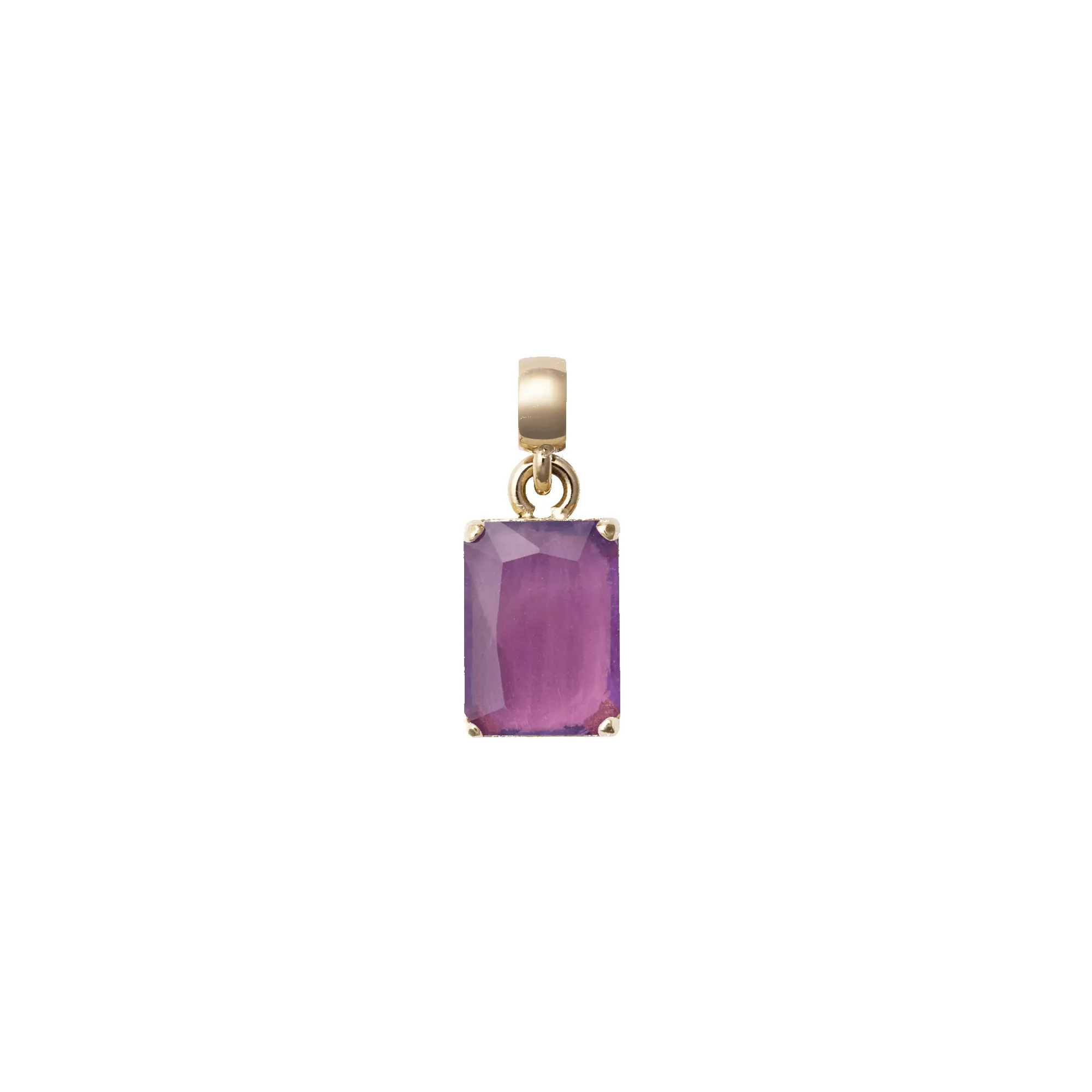 Amethyst Octagon Gold Charm sold by Daniel Wellington