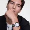 Iconic Paradigma & Tide Mesh Necklace Black Set sold by Daniel Wellington