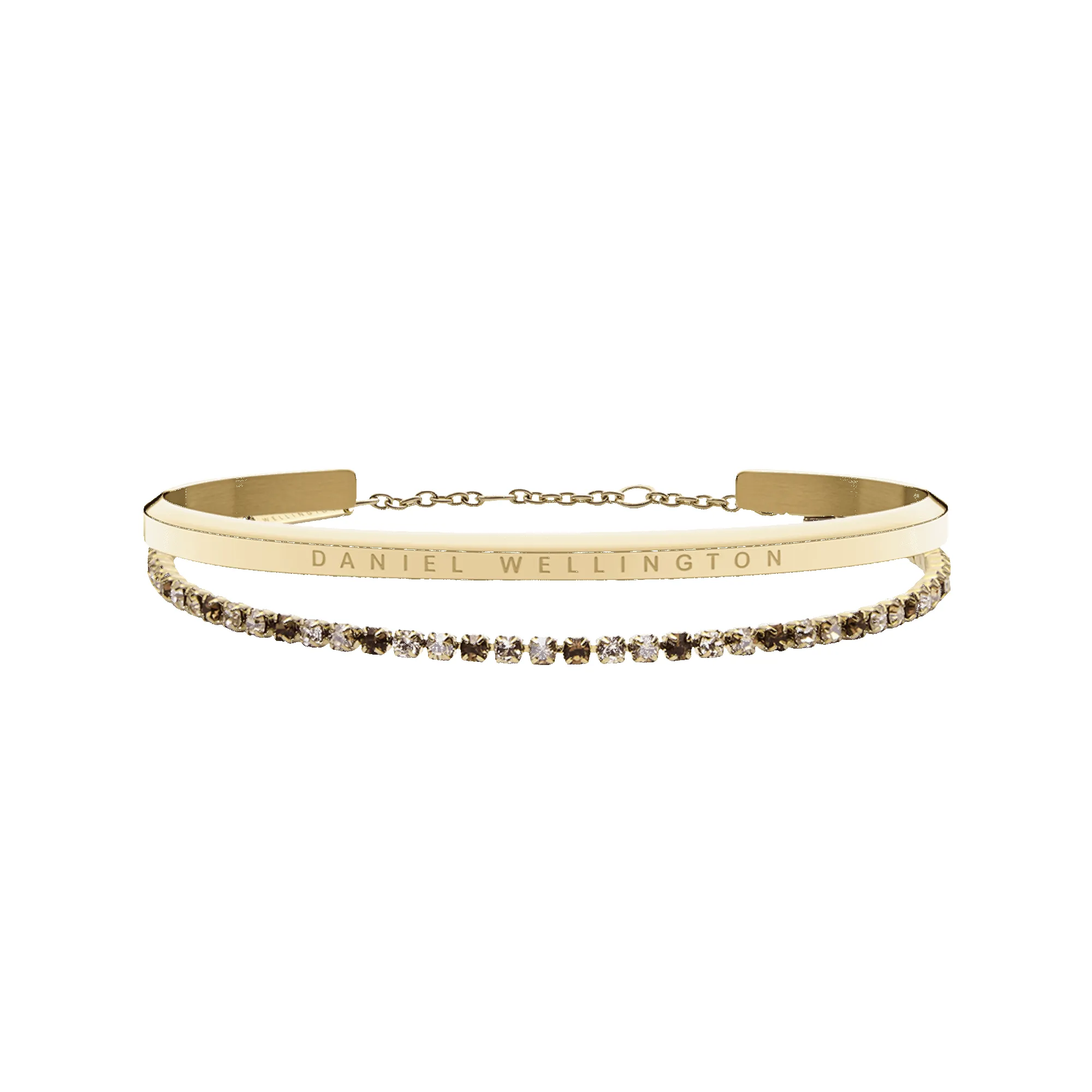 Classic Bracelet Gold & Tennis Bracelet Honey Combo Gold sold by Daniel Wellington