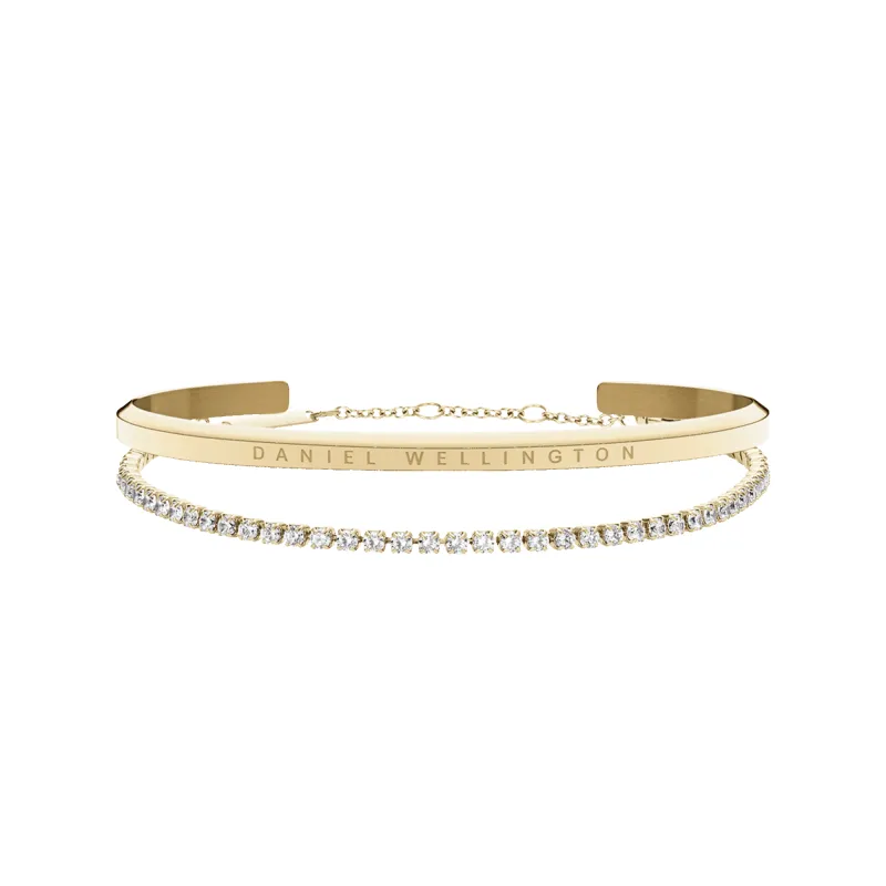 Classic & Tennis Bracelet Gold sold by Daniel Wellington