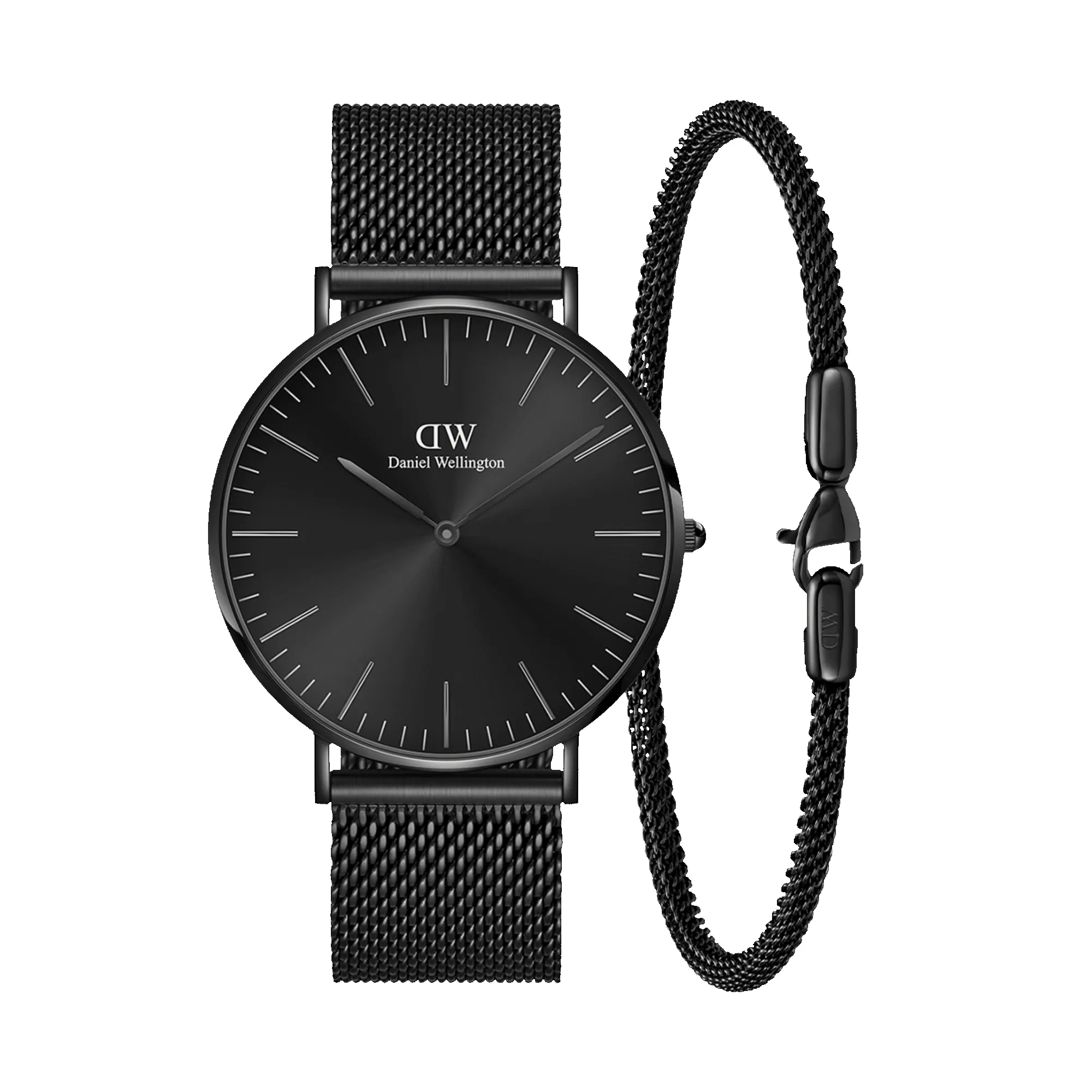 Classic and Tide Mesh Ashfield Set sold by Daniel Wellington