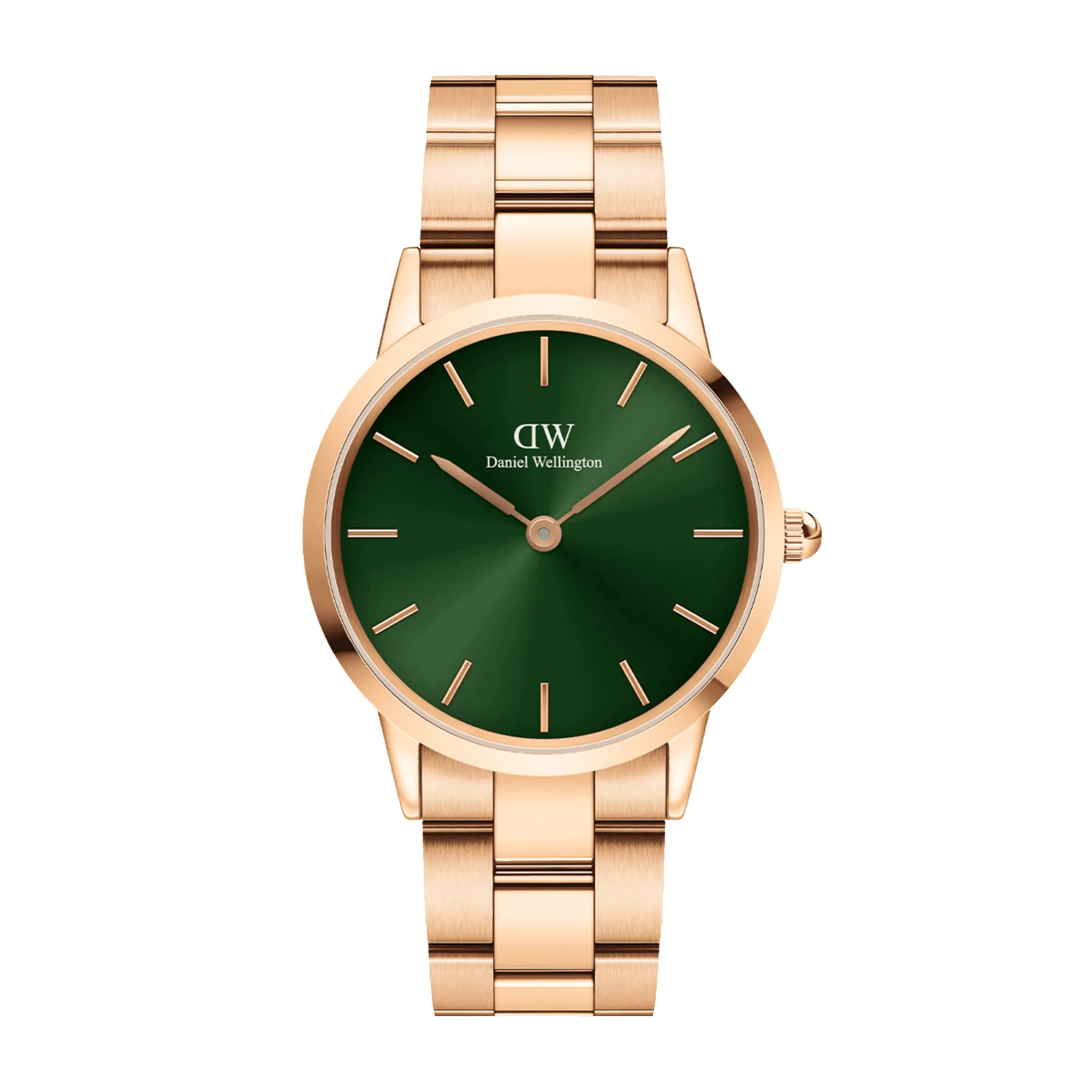 Iconic Link Emerald Green Rose Gold sold by Daniel Wellington product image thumbnail 5