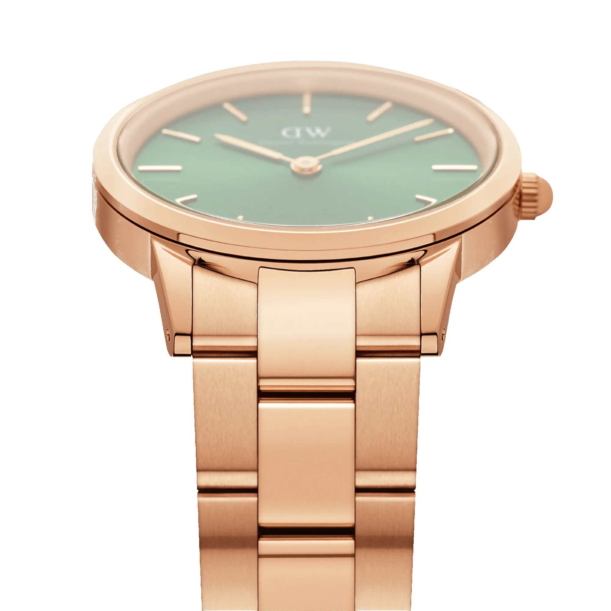 Iconic Link Emerald Green Rose Gold sold by Daniel Wellington product image thumbnail 3