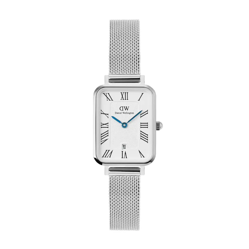 Quadro Sterling  Roman Numerals Date sold by Daniel Wellington