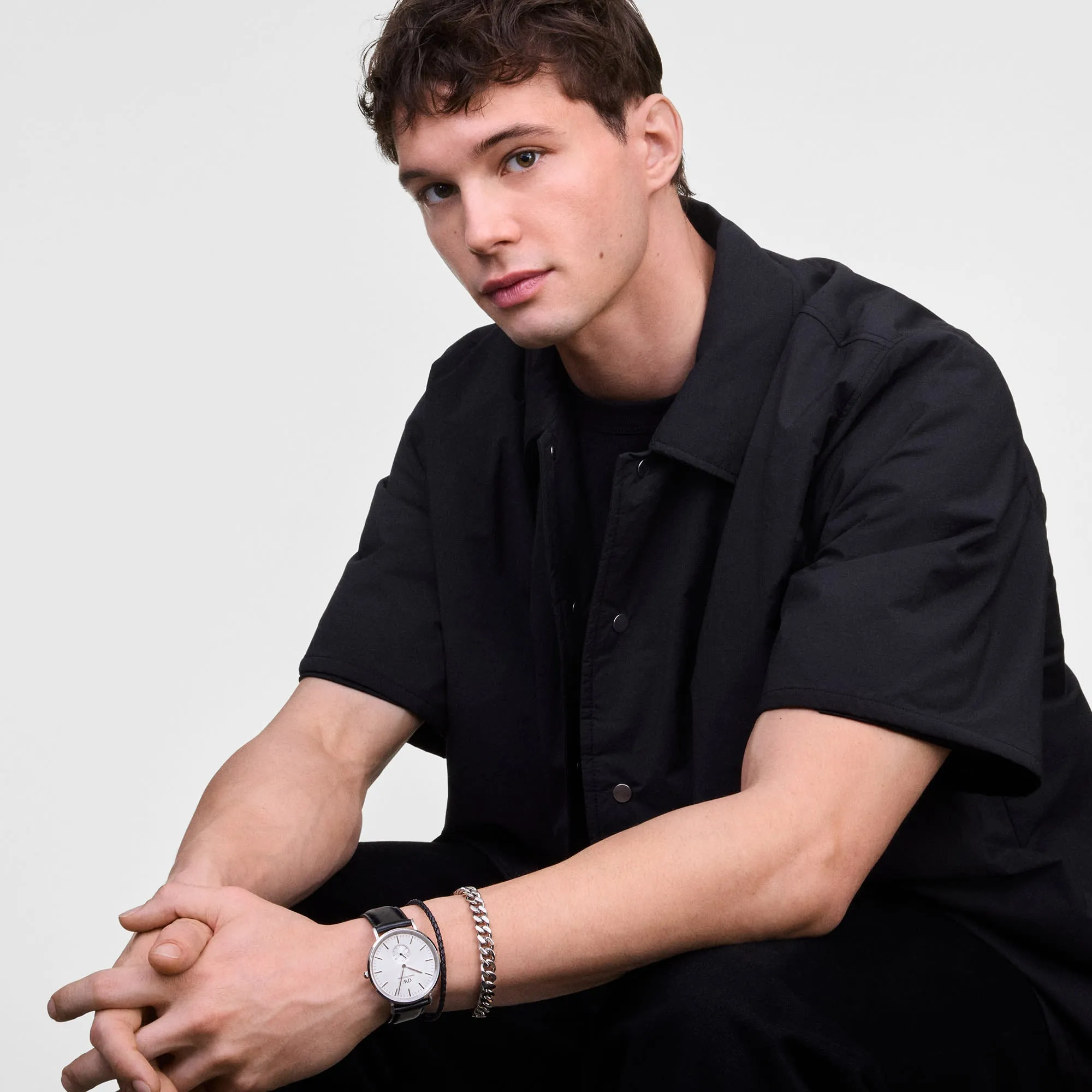 Classic Multi-Eye Sheffield Off-white Sunray Silver sold by Daniel Wellington product image thumbnail 2