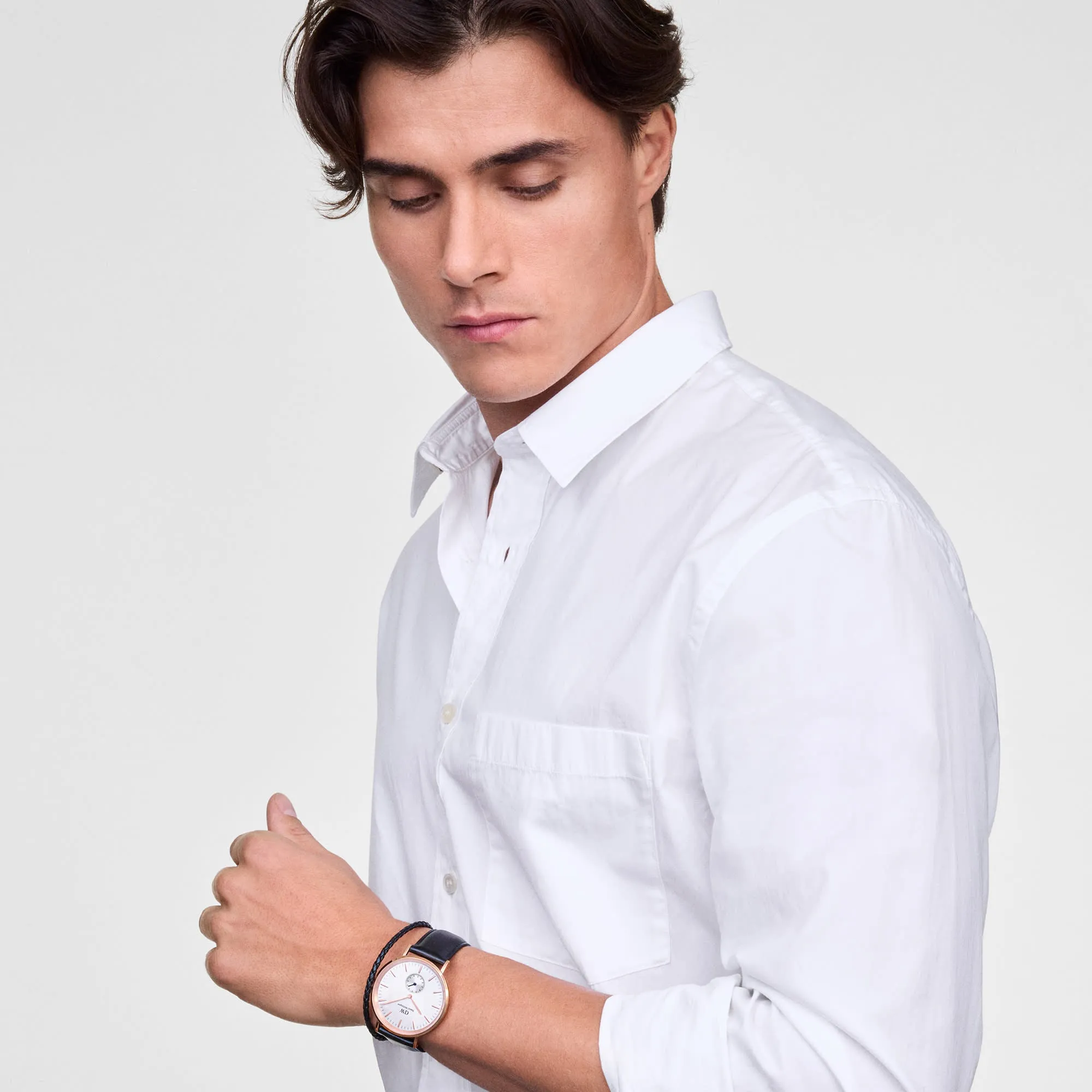 Classic Multi-Eye Sheffield Off-white Sunray Rose Gold sold by Daniel Wellington product image thumbnail 2