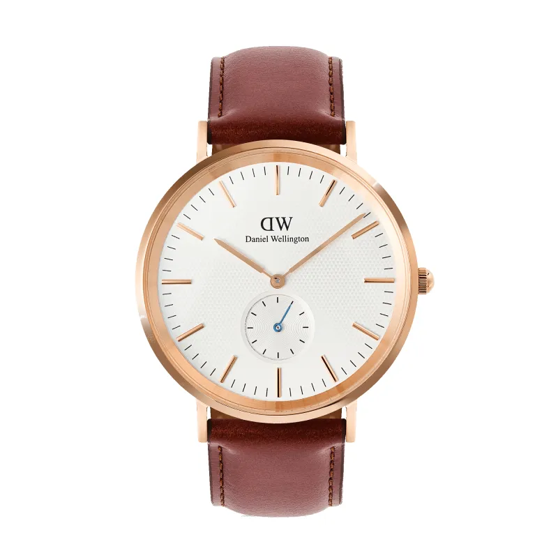 Classic Multi-Eye  St Mawes Off-white Sunray Rose Gold sold by Daniel Wellington