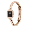 Quadro Mini Arch 3-link Onyx Sunray Rose Gold sold by Daniel Wellington