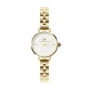 Petite Mini Arch 3-link White Gold sold by Daniel Wellington
