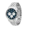 Iconic Chronograph Arch 5-Link Arctic Panda Silver sold by Daniel Wellington