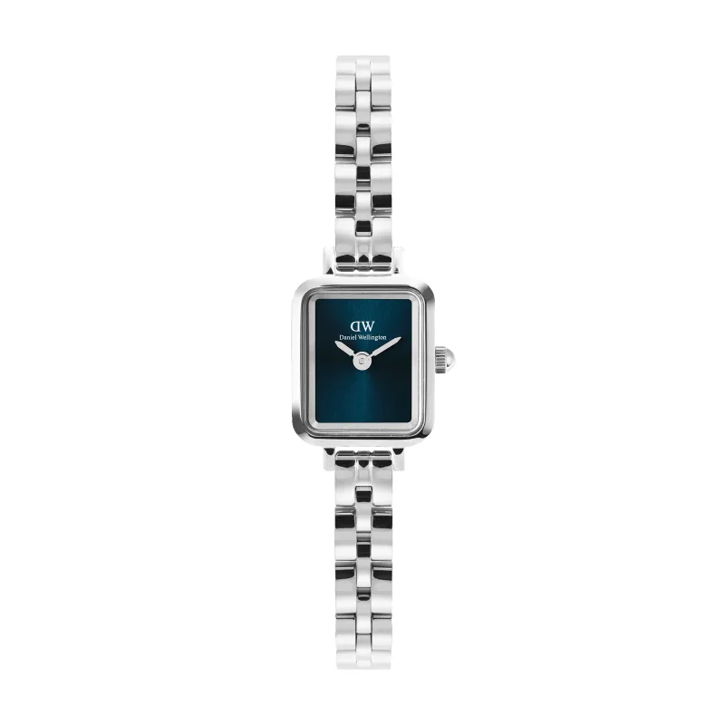 Quadro Mini Arch 3-link Arctic Sunray Silver sold by Daniel Wellington