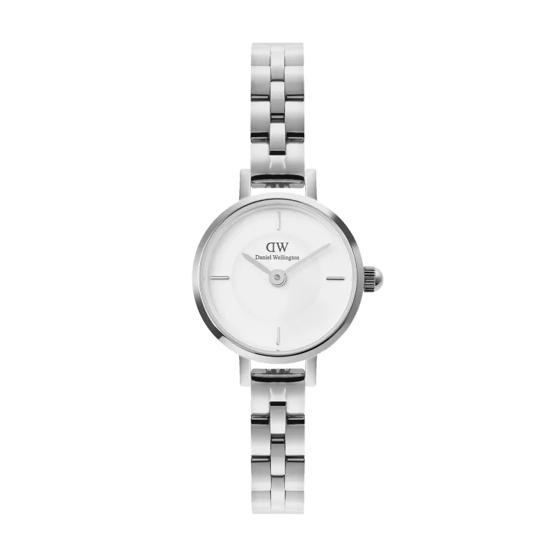 Petite Mini Arch 3-link White Silver made by Daniel Wellington