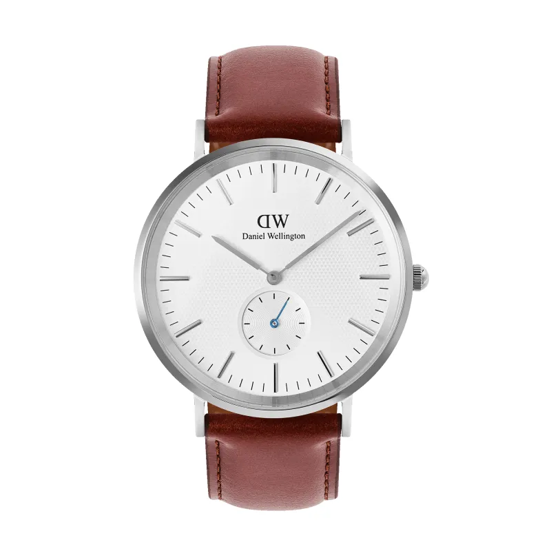 Classic Multi-Eye St Mawes Off-white Sunray Silver sold by Daniel Wellington