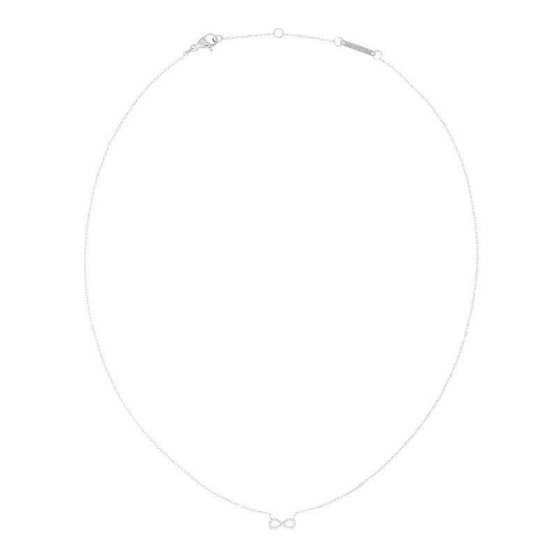 Mirelle Infinity Necklace Silver made by Daniel Wellington