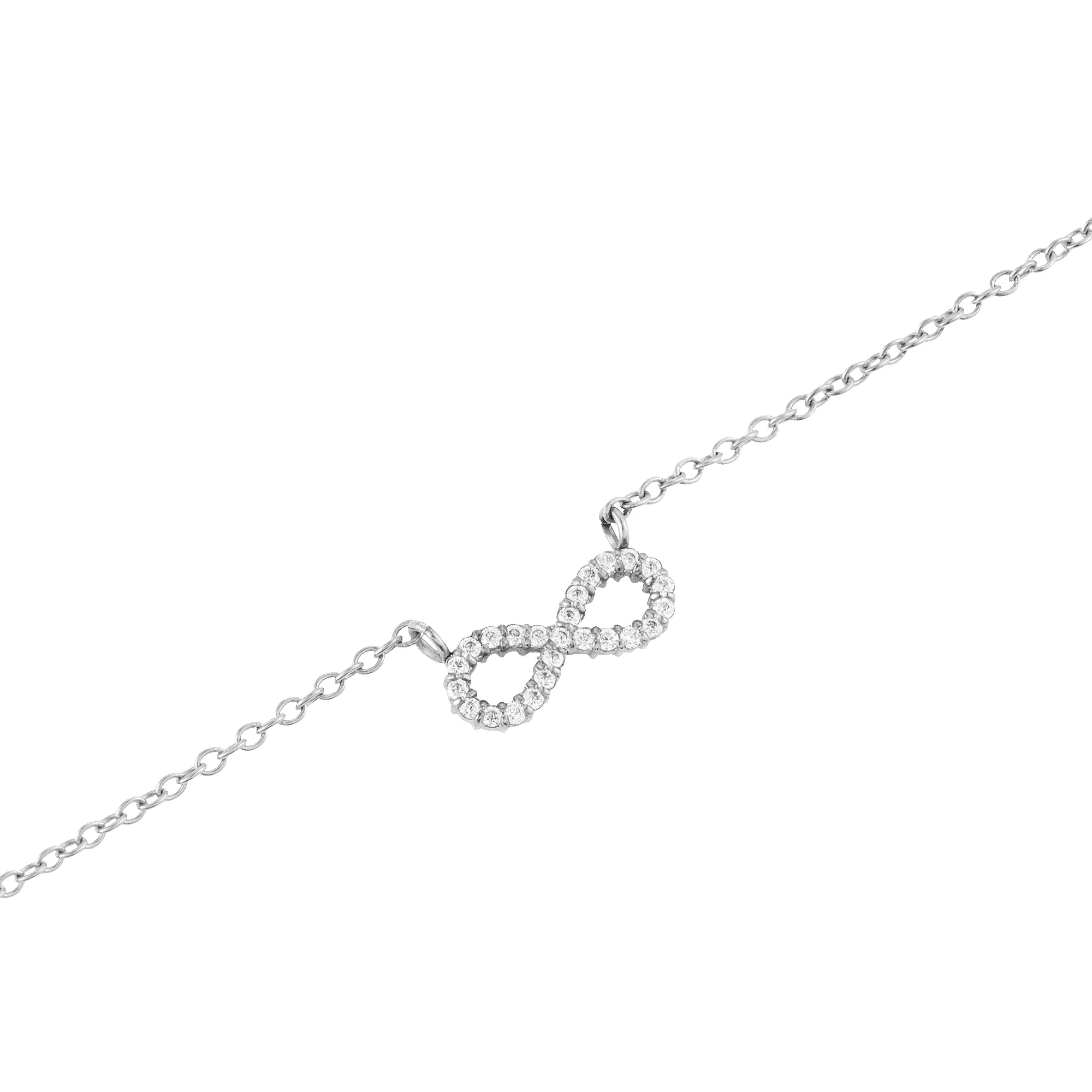 Mirelle Infinity Necklace Silver sold by Daniel Wellington product image thumbnail 3