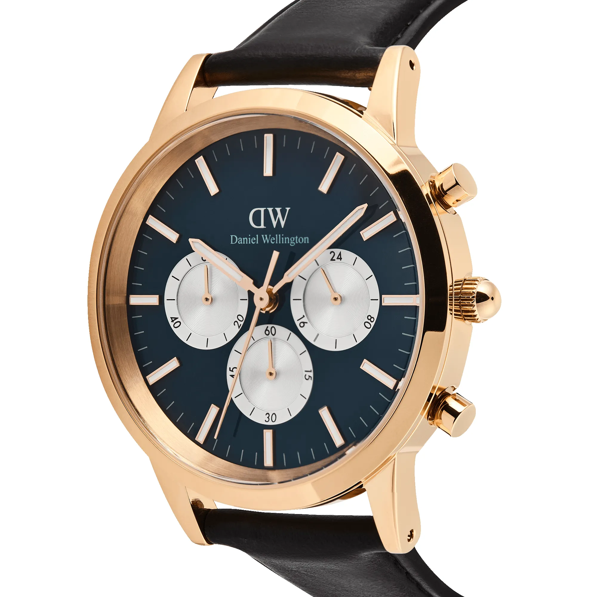 Iconic Chronograph Sheffield Arctic Panda Rose Gold sold by Daniel Wellington product image thumbnail 3
