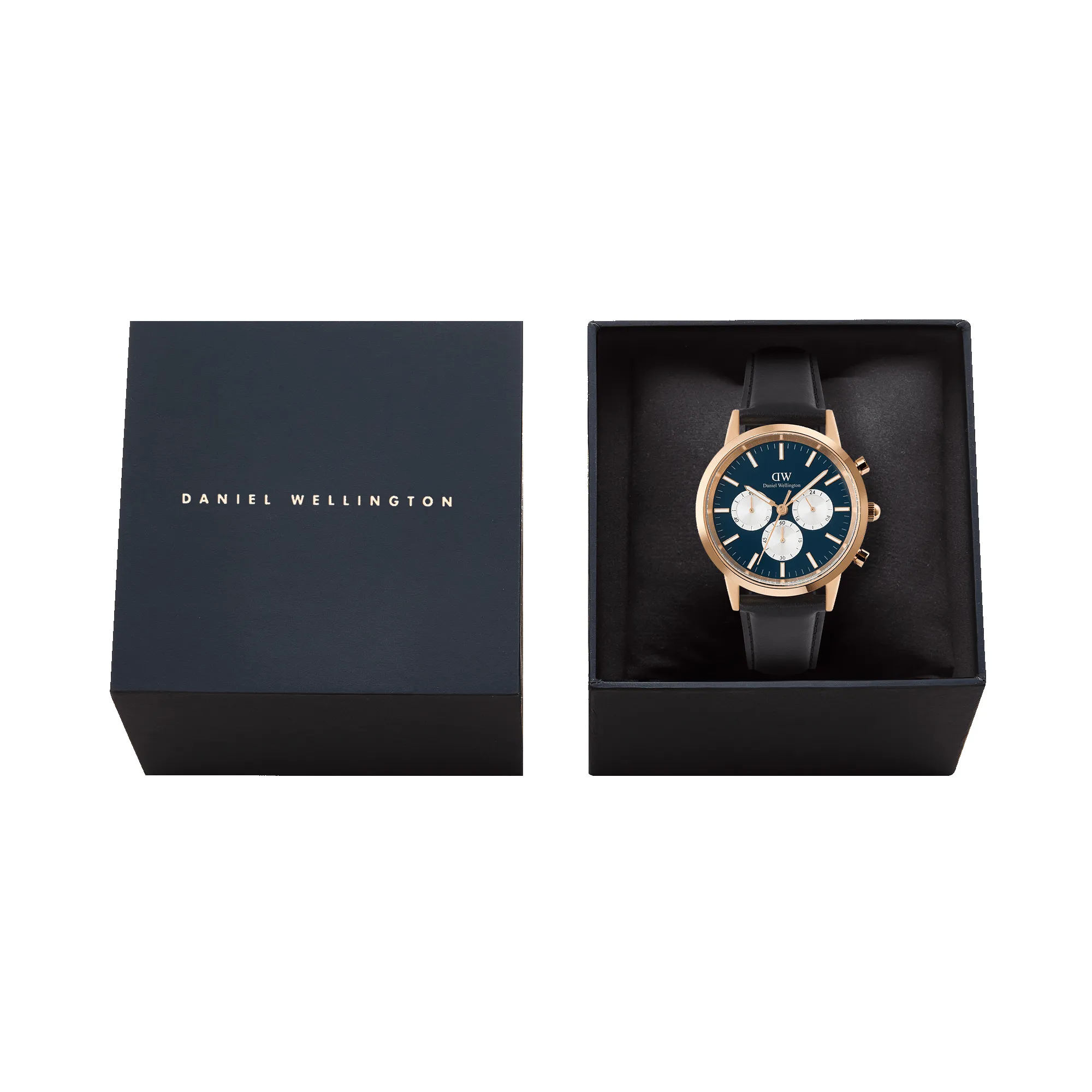 Iconic Chronograph Sheffield Arctic Panda Rose Gold sold by Daniel Wellington product image thumbnail 5