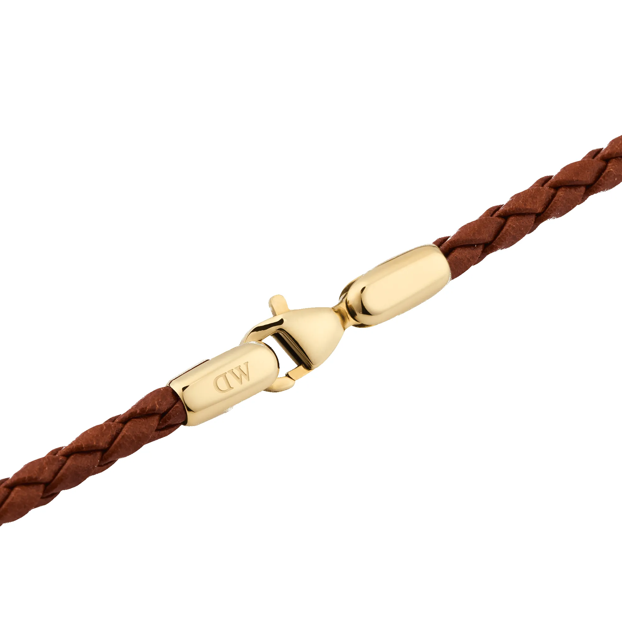 Daniel Braided Leather Bracelet St Mawes 2.8 Gold sold by Daniel Wellington product image thumbnail 4