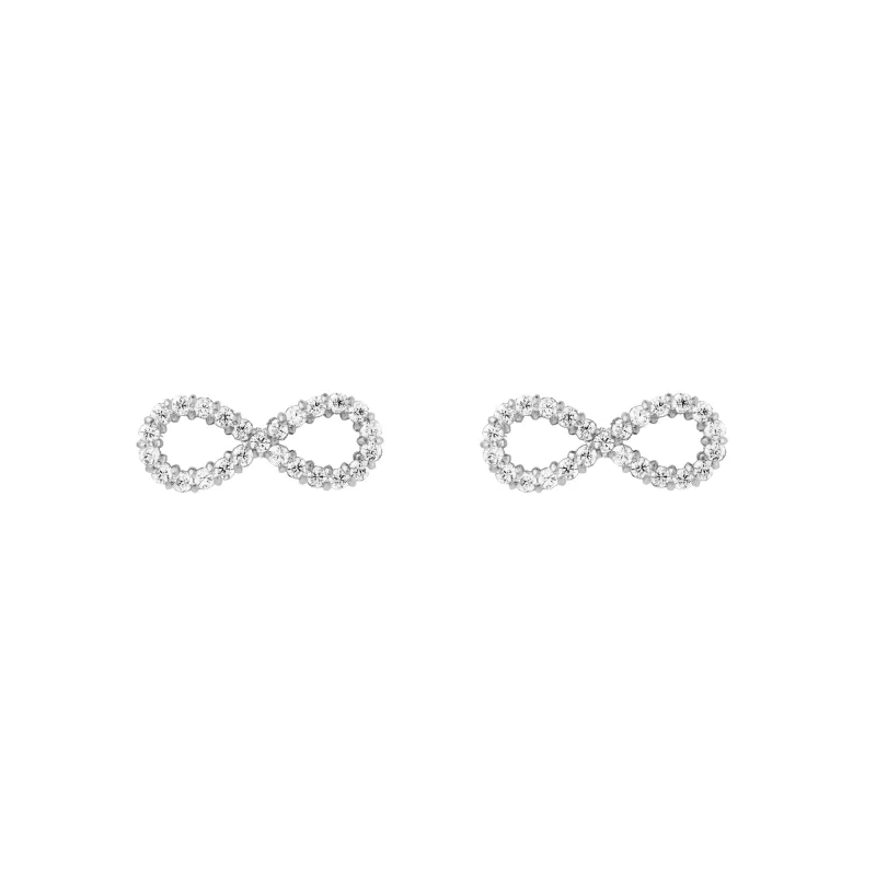 Mirelle Infinity Earring Silver sold by Daniel Wellington