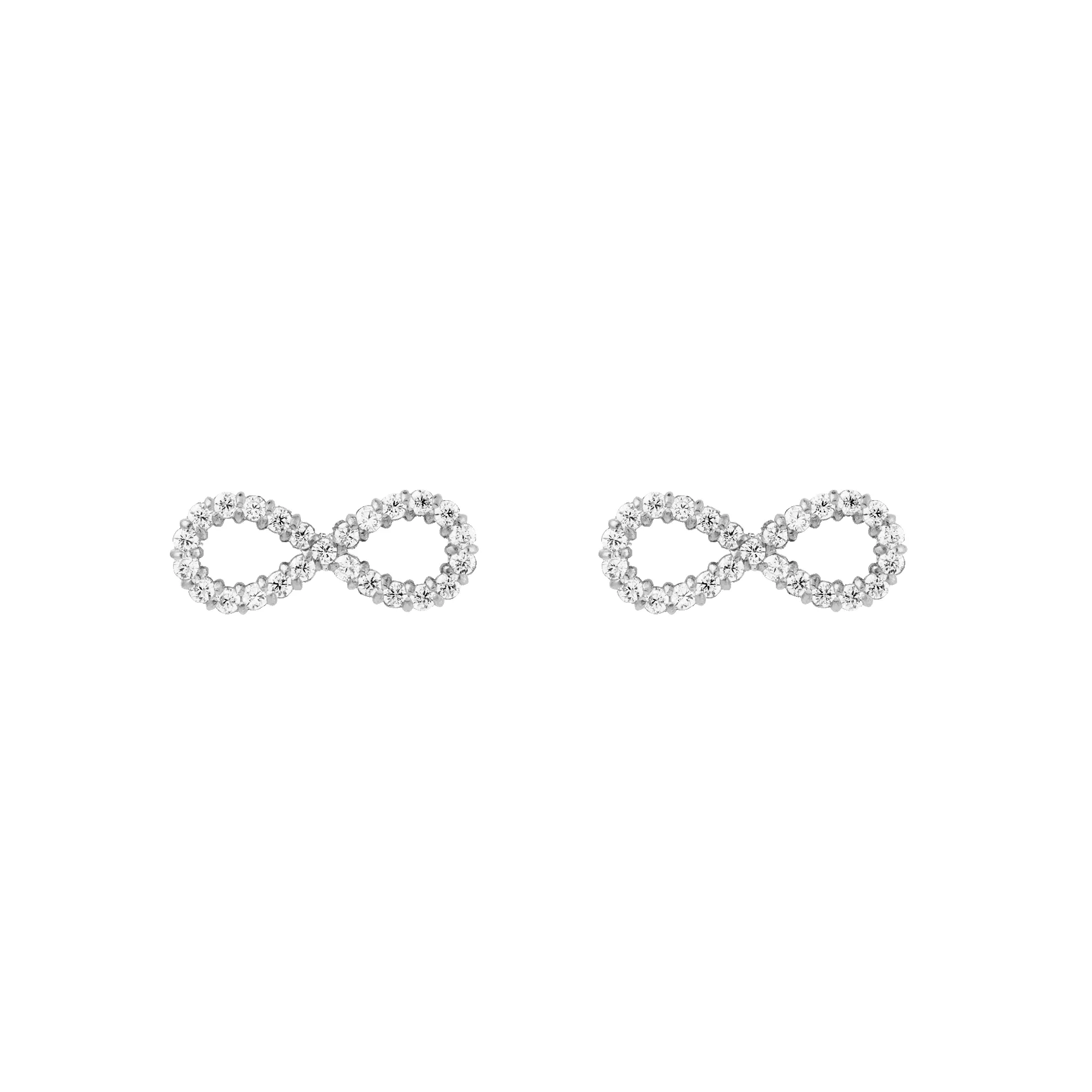 Mirelle Infinity Earring Silver sold by Daniel Wellington