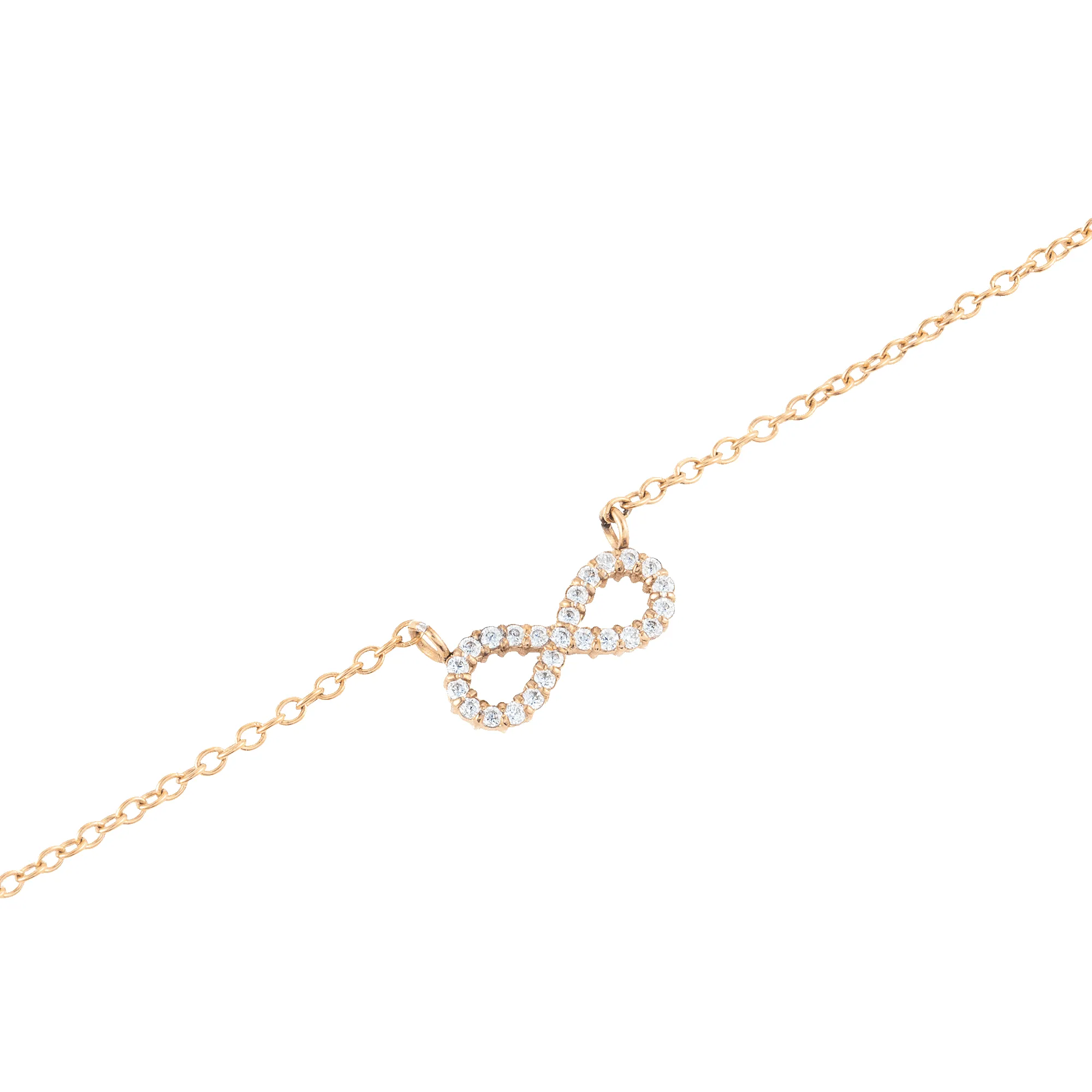 Mirelle Infinity Necklace Rose Gold sold by Daniel Wellington product image thumbnail 3