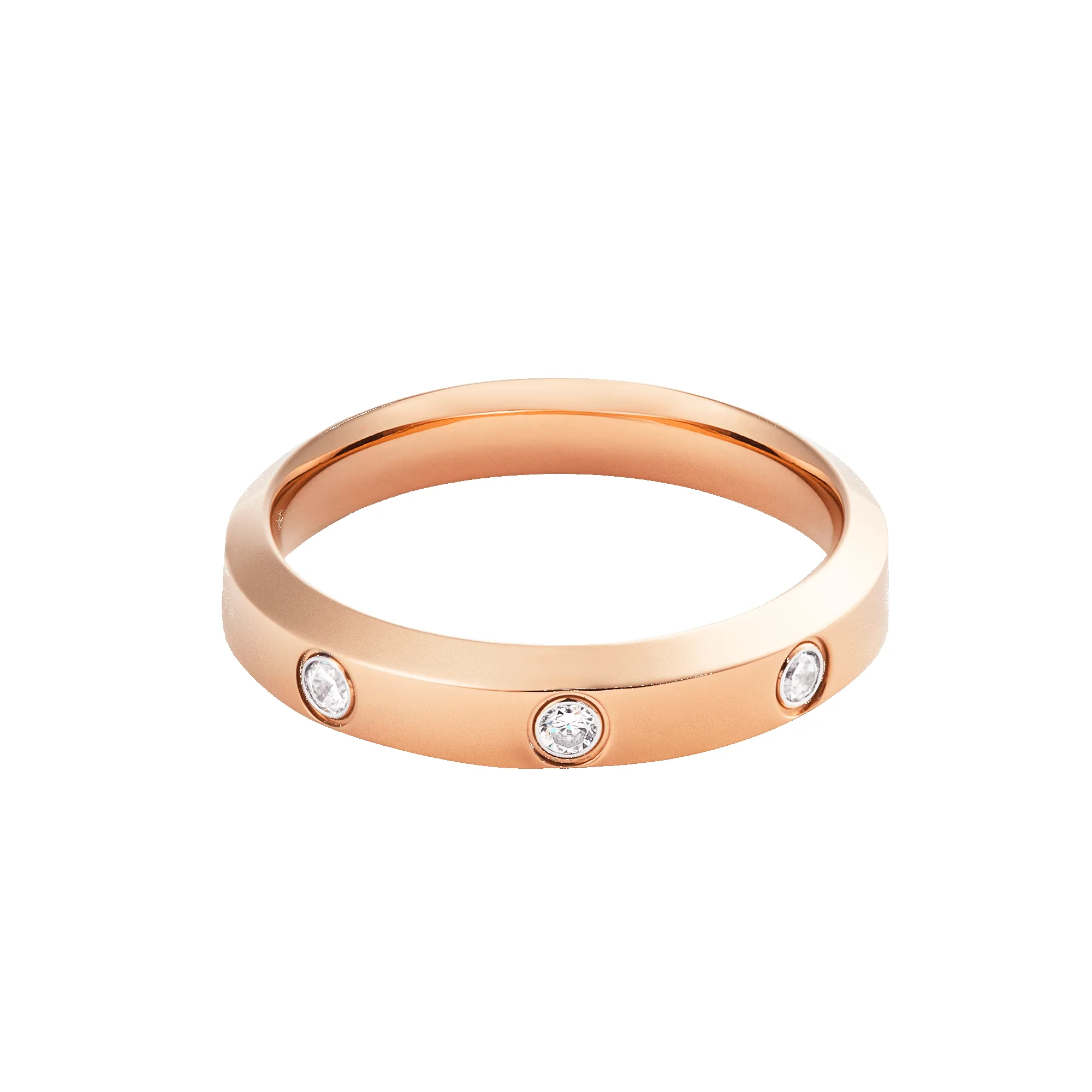 Classic Lumine Ring Rose Gold 4mm sold by Daniel Wellington product image thumbnail 3