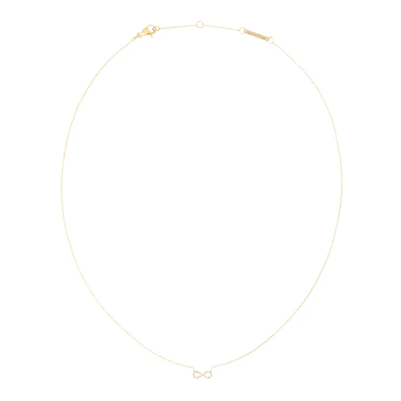 Mirelle Infinity Necklace Gold made by Daniel Wellington