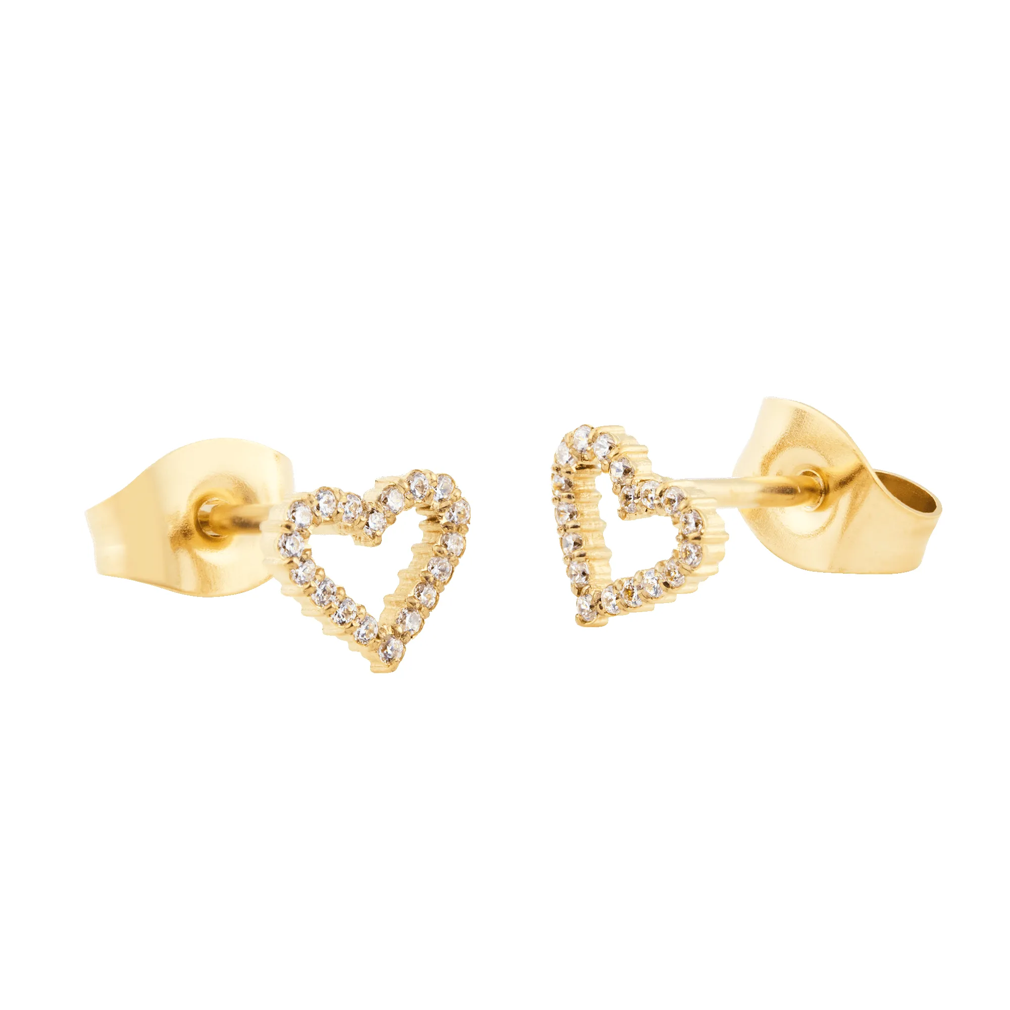 Mirelle Heart Earring Gold sold by Daniel Wellington product image thumbnail 2
