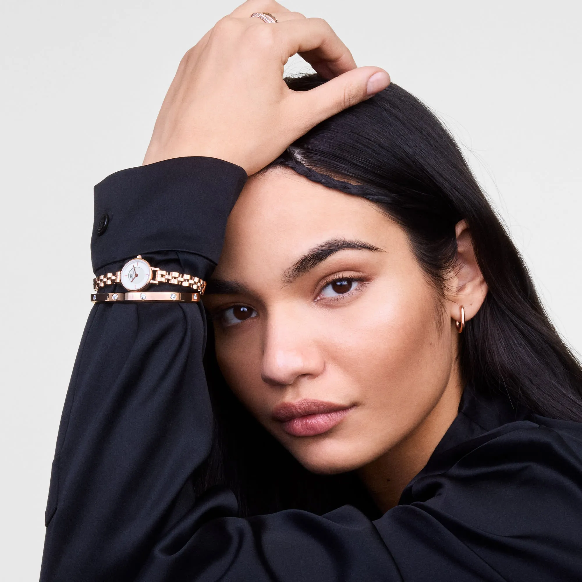 Classic Lumine Bracelet Rose Gold 55mm sold by Daniel Wellington product image thumbnail 2