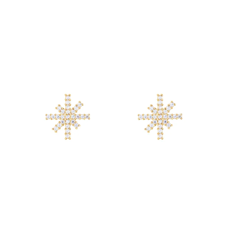 Mirelle Star Earring Gold sold by Daniel Wellington