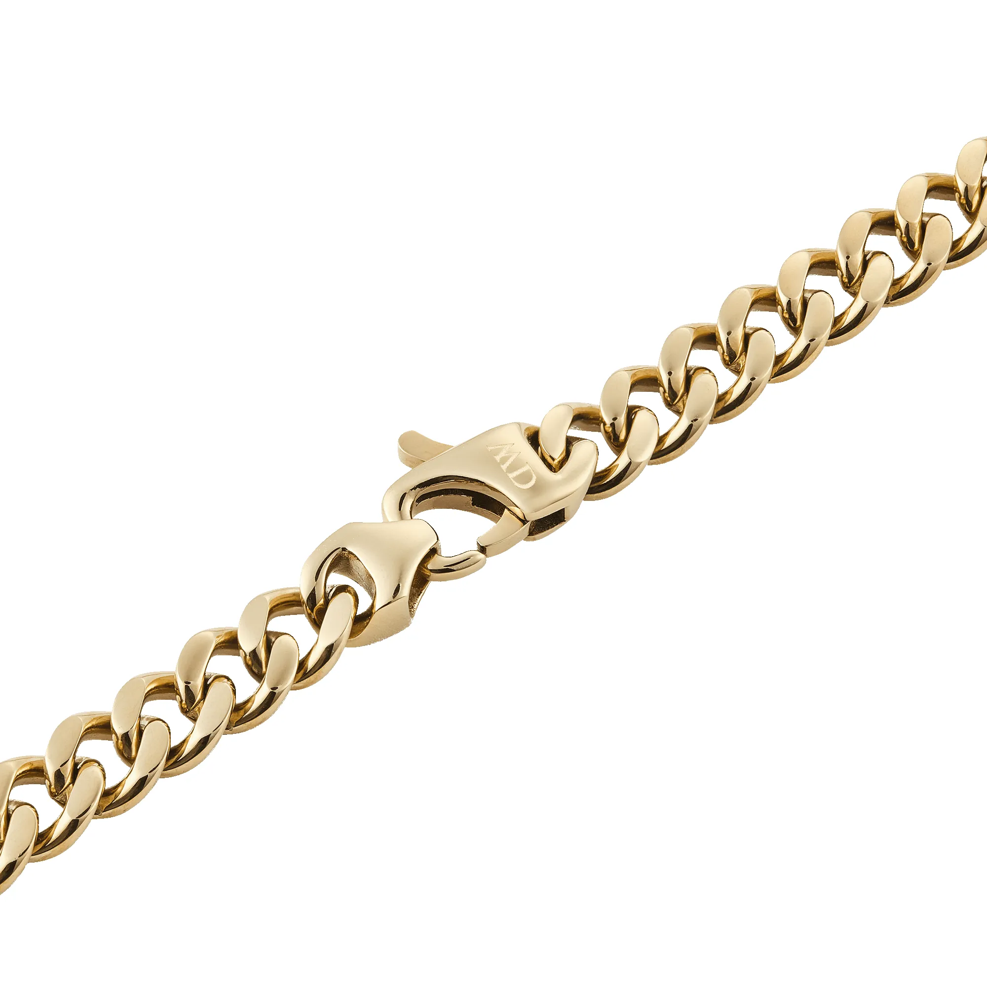 Ellipse Cuban Chain Necklace Gold sold by Daniel Wellington product image thumbnail 4