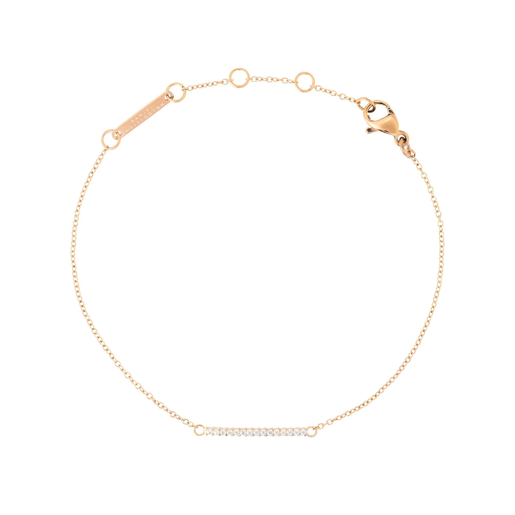 Mirelle Eternity Bracelet Rose Gold sold by Daniel Wellington