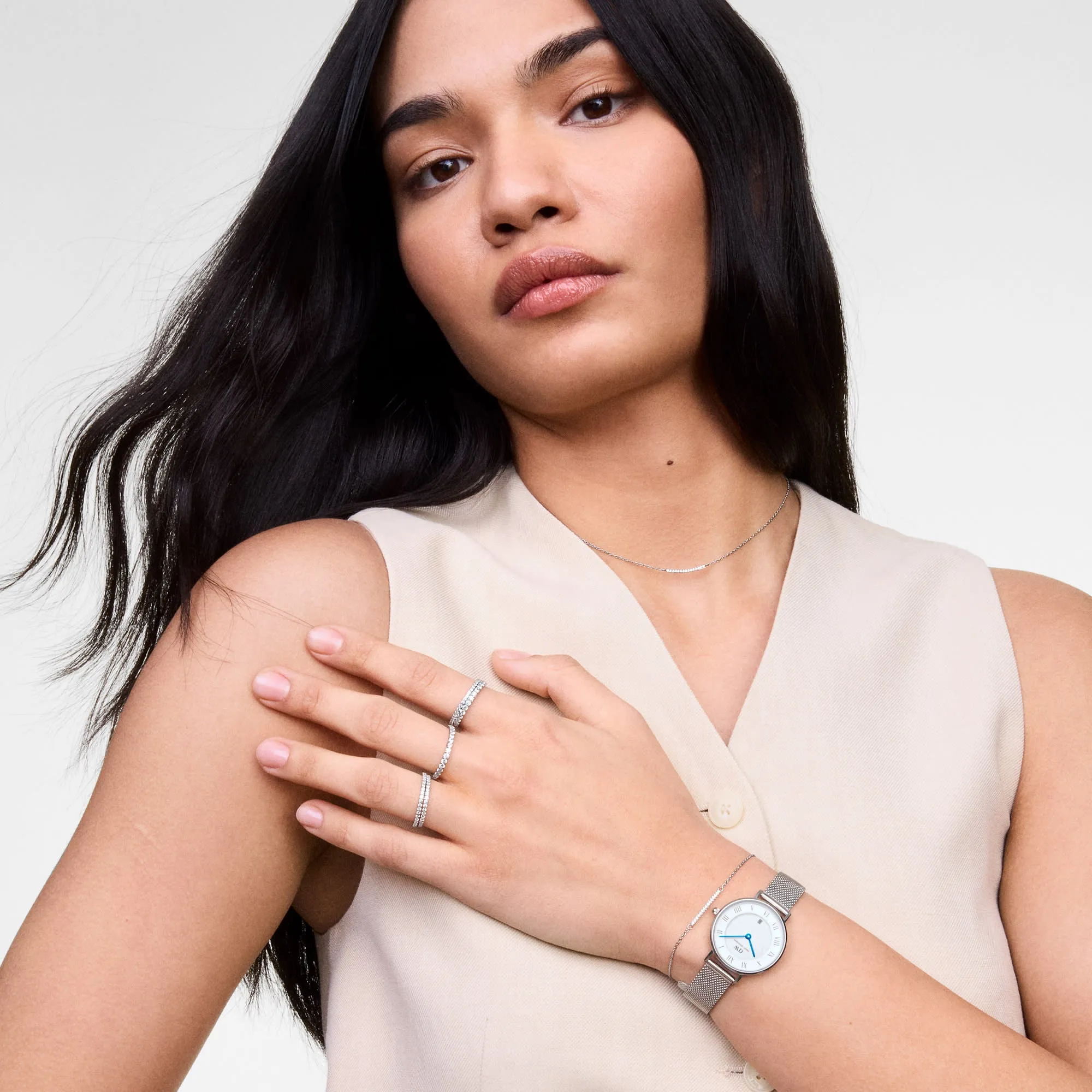 Mirelle Eternity Ring Silver 1.4 mm sold by Daniel Wellington product image thumbnail 2